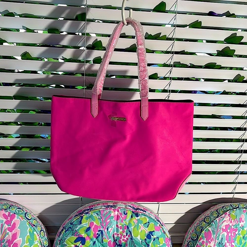 NEW! Juicy Couture bright pink tote